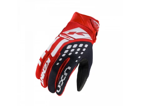 Manusi Copii Cross/Enduro Kenny Racing Kid/Junior Track - Negru/Rosu/Alb