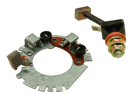 Perie electromotor si suport BRONCO YAMAHA BIG BEAR/KODIAK/RAPTOR/WARRIOR 350/400 | AT-01056