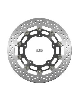 Disc frana fata NG -  YAMAHA YZF R1 '04-'06 / '15-'16, FZ1 '06-13, R6 '20-, V-MAX '09-16, MT-10 '16-21 (320X132X5MM) (5X8,5MM) flotant (centru aluminiu)