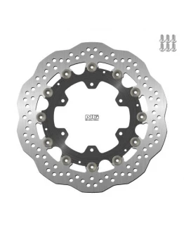 Disc frana fata NG -  BMW K1100LT/RS '89-00, R1100GS/R '93-94, R1100R/RT/RS '92-01 (305x118x5MM) (6X9,0MM) WAVE flotant (centru aluminiu)