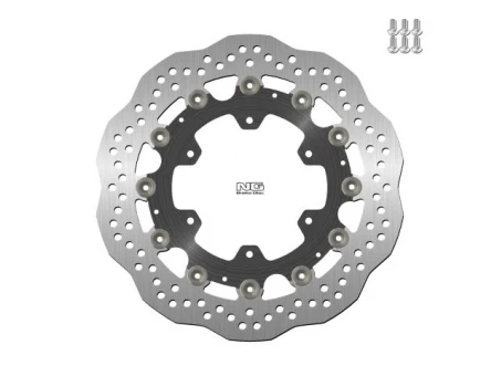 Disc frana fata NG -  BMW K1100LT/RS 89-00, R1100GS/R 93-94, R1100R/RT/RS 92-01 (305x118x5MM) (6X9,0MM) WAVE flotant (centru aluminiu) | NG1137XG