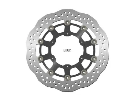 Disc frana fata NG -  BMW F 650/700/800 GS 93-19, APRILIA PEGASO 650 86-08 (300X105X5MM) (6X6,5) WAVE flotant (centru aluminiu) | NG1194XG