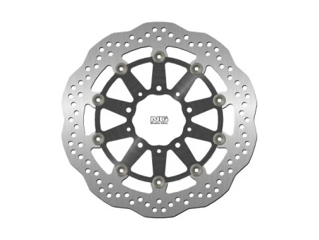 Disc frana fata NG -  KAWASAKI ZX6R 636 13-16, Z800 12-17, ZX10R 08-15, Z1000 14-20, ZZR1400 06-17, GTR1400 07-18, ZX14 07-15 (310X80X5MM) (5X) WAVE flotant (centru aluminiu) | NG1213XG