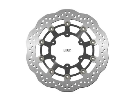 Disc frana fata NG -  SUZUKI GSXR 600/750 08-18, GSXR 1000 09-16, GSX 750Z 08-14 (310X102X5MM) (6X8,5MM) WAVE flotant (centru aluminiu) | NG1214XG