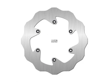 Disc frana spate NG - KTM SX/EXC/LC 4, GAS GAS EC/EX 250/350 21, HUSABERG FE 350/450/600 99-14 (220X110X4,2MM) (6X6,5MM) WAVE complet (NG141, NG129) | NG129XSP