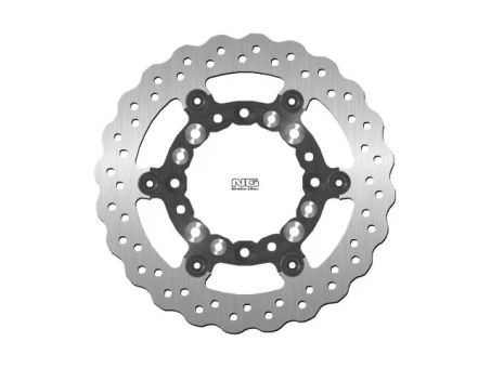 Disc frana fata NG -  KAWASAKI KDX 125 90-03, KLX 250 09-14, KLX 650 93-14 ( 250X100X3MM) (4 gauri) WAVE flotant | NG137X
