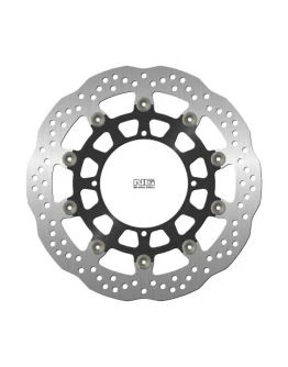 Disc frana fata NG -  HUSQVARNA NOX570 '01-03, SM510/610 '05-10, SMR630 '05-13 (320X120X5MM) (4X8,5MM) WAVE flotant (centru aluminiu)