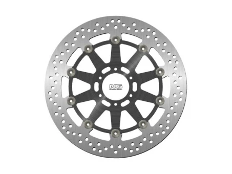 Disc frana fata NG -  APRILIA DROSODURO 900/TUONO660 17-21, MOTO GUZZI V7 17-20 (320X64X4,5MM) (6X8,5MM) flotant (centru aluminiu) | NG1597G