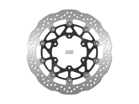 Disc frana fata NG -  SUZUKI GSXR ABS 1000 17-19 (320X102X5,0MM) (6X8,5MM) WAVE flotant (centru aluminiu) | NG1639XG