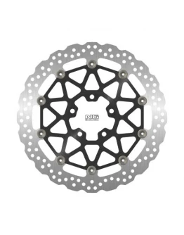 Disc frana fata NG -  KAWASAKI ZX 10 R '17-18 (330X70X5,0MM) (5X10,5MM) WAVE flotant (centru aluminiu)