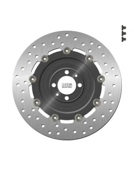 Disc frana spate NG - BMW K1200LT/R1200C/CL '97-09 (285X51,1X7MM) (4X12,8MM) flotant (centru aluminiu)