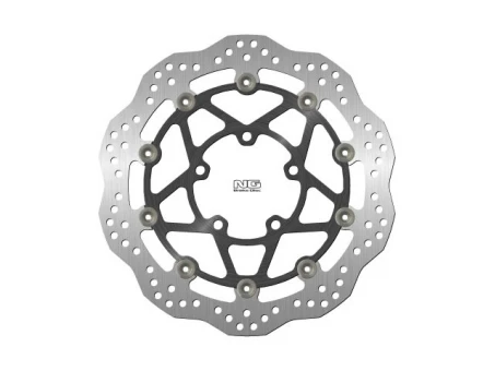 Disc frana fata NG -  TRIUMPH BONNEVILLE 850/T100 09-21, STREET TRIPLE 13-18 (310X82,5X5MM) (5X10,5MM) WAVE flotant (centru aluminiu) | NG1675XG