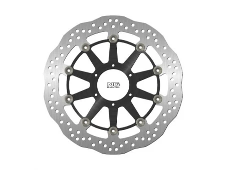 Disc frana fata NG -  HONDA CBR1000RR 09-19 (320X74X5MM) (6X6,5MM) WAVE flotant (centru aluminiu) | NG1691XG