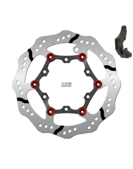 Disc frana fata NG -  GAS GAS EC 125/200/250/300 '99-15 (270X108X3MM) (6X6,5MM) WAVE flotant cu adaptor