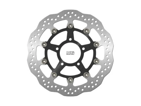 Disc frana fata NG -  TRIUMPH DAYTONA 955 02-06, SPRINT 1050 05-14 (320X78X4,5MM) (5X10,5MM) WAVE flotant (centru aluminiu) | NG1753XG