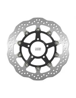 Disc frana fata NG -  TRIUMPH ROCKET '04-17, SPRINT 1050 '05-10 (320X78X5MM) (5X10,5MM) WAVE flotant (centru aluminiu)