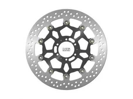 Disc frana fata NG -  APRILIA DROSODURO/SHIVER 900 17-20, DUCATI ST4 03, MOTO GUZZI V7 17-20 (320X64X5MM) (6X8,5MM) flotant (centru aluminiu) | NG1780G