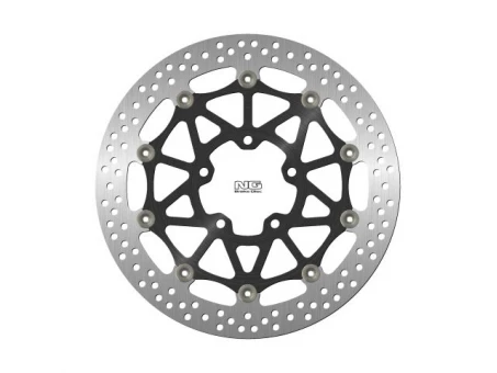 Disc frana fata NG -  KAWASAKI ZX-100R/RR 17-21 (330X80,5X5MM) (5X10,5MM) flotant (centru aluminiu) | NG1919G