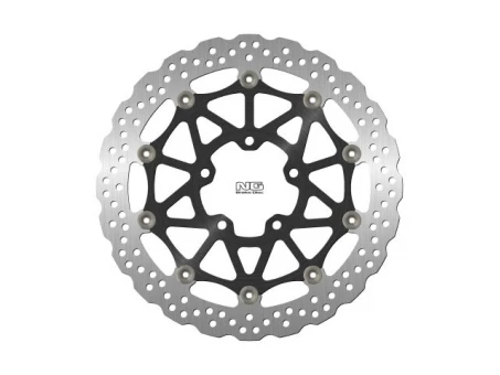 Disc frana fata NG -  KAWASAKI ZX-100R/RR 17-21 (330X80,5X5MM) (5X10,5MM) WAVE flotant (centru aluminiu) | NG1919XG