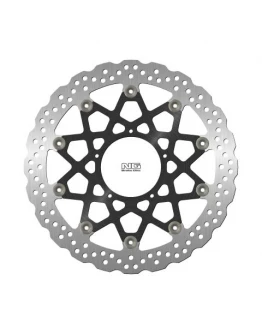 Disc frana fata NG -  HONDA CBR1000RR '20-23, CMX 1100 REBEL '21 (330X93,5X5MM) (5X6,5MM) WAVE flotant (centru aluminiu)