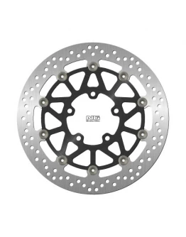 Disc frana fata NG -  KAWASAKI ZX-6R 636 '16-20 (310X80X5MM) (5X10,5MM) flotant (centru aluminiu)