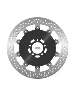 Disc frana fata NG -  KAWASAKI VN1500/1600 MEAN STREAK '02-08, W800 '19-22 (320X61X5MM) (5X10,5MM) flotant (centru aluminiu)