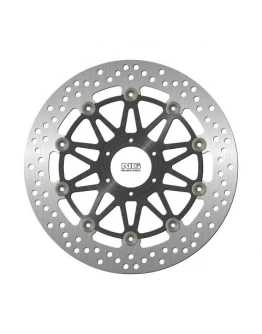 Disc frana fata NG -  HONDA CBR600 '95-98, CBR900/929 '93-97 (296X58X4MM) (6X6,5MM) flotant (centru aluminiu)