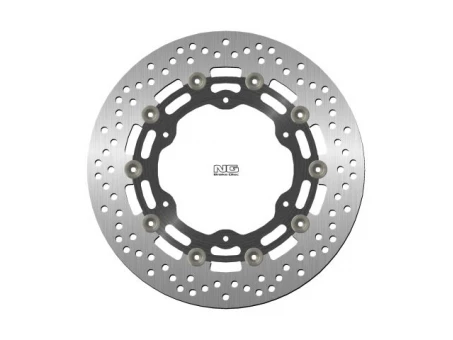 Disc frana fata NG -  YAMAHA YZF R6 99-02, YZF R1 98-03, FZS 1000 01-05, FJR 01, XJR 1300 03-17, XVZ 1300, XV 1600/1700/1900 (298X132X5MM) (6X8,5MM) flotant (centru aluminiu) | NG294G