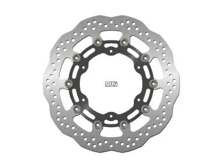 Disc frana fata NG -  YAMAHA FJR1300 03-19, MT-01 05-06, XV1700 09-17, YZF R7 99-02 (320X132X5MM) (6X8,5MM) WAVE flotant (centru aluminiu) | NG297XG