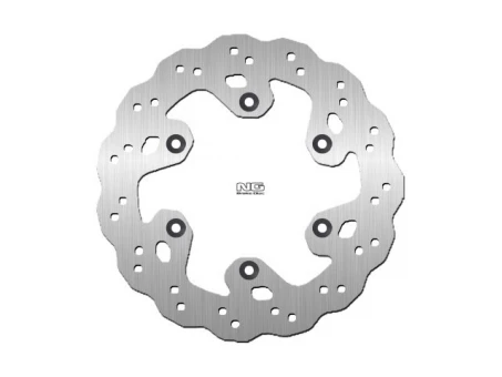 Disc frana spate NG - YAMAHA WR125/250/YZ125 98-02, WR400/426 99-01 (240X115X4MM) (6X6,5MM) WAVE | NG372X