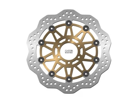 Disc frana fata NG -  MOTO GUZZI DAYTONA 1000 91-94, URAL 750 06-21, YAMAHA FZS600 FAZER 98-03, TDM850 91-01, FZR 600 89-95 (298X64X4MM) (6X8,5MM) WAVE flotant | NG404X