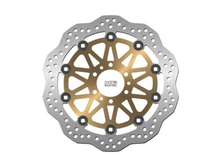 Disc frana fata NG -  HONDA GL1500 F6C 97-03, GL1800 01-19, VFR800 98-13 (296X62X5MM) (6X6,5MM) WAVE flotant | NG752X