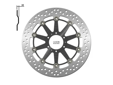 Disc frana fata NG -  HONDA XL 1000V 99-13, CB 1100EX / ABS 14-18 (296X62X5MM) (6X6,5MM) flotant (centru aluminiu) | NG1446G