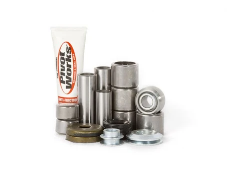Set reparație legătură (articulație) basculă Pivot Works SUZUKI RM 80 (90-01), RM 85 (02-04)