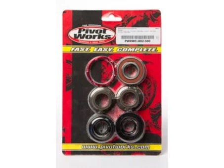 PIVOT WORKS ZESTAW ŁOŻYSK Z TULEJKAMI WODOSZCZELNYMI KOŁA TYLNEGO HONDA CR 125 95-99 | PWRWCH02500