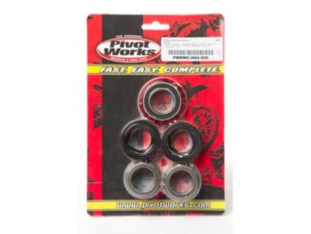 PIVOT WORKS ZESTAW ŁOŻYSK Z TULEJKAMI WODOSZCZELNYMI KOŁA TYLNEGO HONDA CRF 25R 04-08/ CR 125R 02-07/ CRF 450R 02-08 | PWRWCH04500