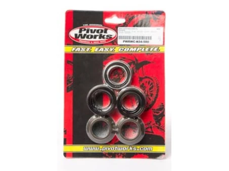 PIVOT WORKS ZESTAW ŁOŻYSK Z TULEJKAMI WODOSZCZELNYMI KOŁA TYLNEGO KAWASAKI KX125 03-05/ KX 250 03-07/ KX450F/ KX250F 04-07 | PWRWCK04500