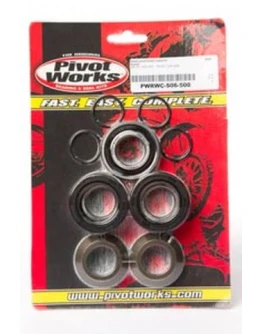Set rulmenți cu simeringuri roată spate Pivot Works SUZUKI RM 125 '96-'07