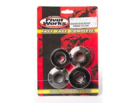 PIVOT WORKS ZESTAW ŁOŻYSK Z TULEJKAMI WODOSZCZELNYMI KOŁA TYLNEGO YAMAHA YZF 426 02 | PWRWCY03500