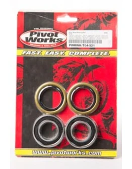Set rulmenți roată spate cu simeringuri Pivot Works KTM SX/SXF 125/250/350/450 '98-'23 , EXC/EXCF 125/250/300/350/450 '98-'23 HUSQVARNA TC/FC/FE/TE '14-'23 , GAS GAS MC/MCF/EC/ECF '21-'23 (25-1273)