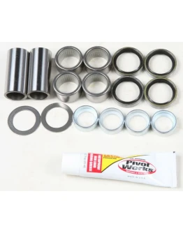 Set reparație basculă Pivot Works KTM SX/SXF '04-'15 ,EXC/EXCF '04-'16 , HUSQVARNA TE/FE '11-'16,HUSABERG TE/FE '11-'14, (28-1168) (TULEJKI 17X22X48MM-2SZT, ŁOŻYSKA 22X28X16MM-4SZT)