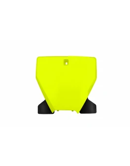 Placa numar start UFO cu extensie HUSQVARNA TC 125/250 '19-'21 , FC 250/350/450 '19-'21 culoare Galben Fluo