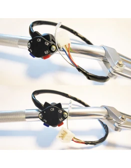 Comutator PSYCHIC pe ghidon - control aprindere, lumini și claxon KTM EXC '01-15, HUSABERG (50311070000)