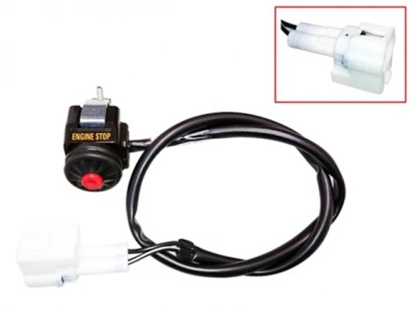 PSYCHIC WYŁĄCZNIK ZAPŁONU (KILL SWITCH) KAWASAKI KXF 250 17-18, 450 16-18 (DŁUGOŚĆ PRZEWODU 40CM) (OEM 27010-0826) | MX-01039