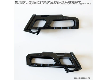 PSYCHIC PROWADNICA ŁAŃCUCHA HONDA CR 125/250 07, CRF 250R/X 07-16, CRF 450R/X 07-16 CZARNA (HO04623001, HO04622001) | MX-03429BK