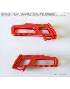 PSYCHIC PROWADNICA ŁAŃCUCHA HONDA CR 125/250 07, CRF 250R/X 07-16, CRF 450R/X 07-16 CZERWONA (HO04623070, HO04622070) | MX-03429RD