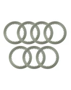 PSYCHIC PRZEKŁADKI TARCZ SPRZĘGŁOWYCH KAWASAKI KXF250 04-16, SUZUKI RMZ250 04-16 (132,8X96,2X1,6X34T)-7X (PS074B) | MX-03601S