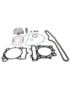 VERTEX ZESTAW NAPRAWCZY GÓRY SILNIKA KAWASAKI KXF 250 15-16 ( TŁOK 24020B, USZCZELKI TOP-END, ŁAŃCUSZEK ROZRZĄDU ) | VTKTC24020B