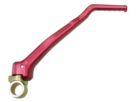 PSYCHIC DŹWIGNIA STARTERA (KOPKA) HONDA CRF 150R/RB 07-16 ALUMINIOWA (28300-KSE-000,28300-KSE-305) KOLOR CZERWONY | MX-08942RD