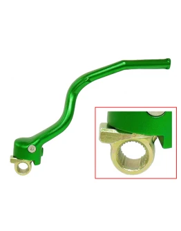 Pedală de pornire PSYCHIC KAWASAKI KXF 250 '13-'16 din aluminiu (13064-0067) Culoare verde Pedală de pornire PSYCHIC KAWASAKI KXF 250 '13-'16 din aluminiu (13064-0067) Culoare verde